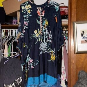 Johnny Was 100% silk dress